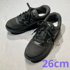 New Balance 550 26cm ブラックスニーカー