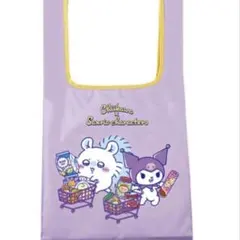 ちいかわ×サンリオキャラクターズ　エコバッグ モモンガ×クロミ