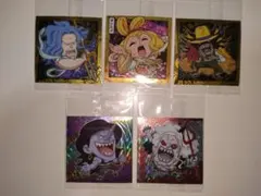 ONEPIECE LOG.10 大海賊シールウェハース 5枚組【スーパーレア】