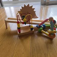 木製知育玩具 ボール転がし - メルカリ