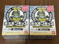 ポケモンキッズ　メガミュウツーX&メガミュウツーY編　黄色いルカリオ　2点
