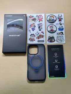 CASEKOO iPhone 16 Pro ケース MagSafe リング付き
