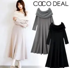 ココディール ロングワンピース