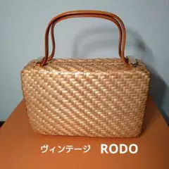 RODO ロド イタリア製 2way クラッチバッグ ショルダーバッグ 赤
