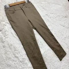 ラエフ ナイロン ストレッチ テーパードパンツ 2S M ベージュ スリム