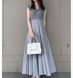 新品 フレイアイディ FRAY ID カシュクールベルトタックワンピース 0 S