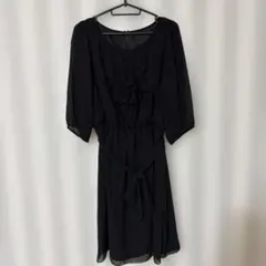 ★★★ワンコイン！黒　半袖ワンピース　結婚式などにも★★★