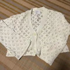 ZARA KIDS 透かし編み カーディガン
