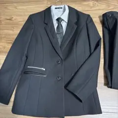 165cm 卒業式　パンツスーツ・ブレザー、シャツ・ネクタイ付き