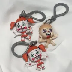 ファイブナイツアットフレディーズ　Baby Bidybab ラバーマスコット3点