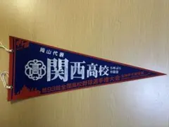 第93回全国高校野球選手権大会 関西高校 記念ペナント