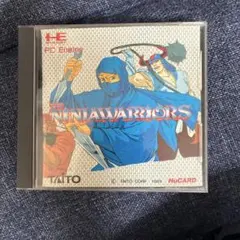 PCエンジン THE NINJAWARRIORS HuCARD