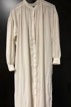 ウティー OUTIL ROBE MINOT 後染ピンタックワンピース - メルカリ