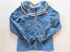 H&M デニムブラウス 140
