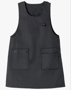 【新品未使用】黒い多機能エプロン 6ポケット付き