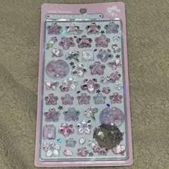 ボンボンドロップシール和柄さくら