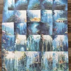 コラージュ　海　ペーパー25枚　セット　まとめ　素材　日記　紙もの　おすそ分け
