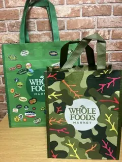 す*ら様 【新品未使用】 大・小2枚セットWhole Foods Market