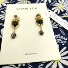 CHAN LUU ドロップ型ピアス スモーキークォーツ - メルカリ