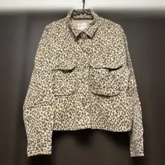 ヒョウ柄カジュアルジャケットのサムネイル