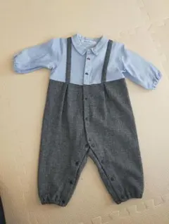 美品familiar ロンパース 70サイズ 車刺繍付き