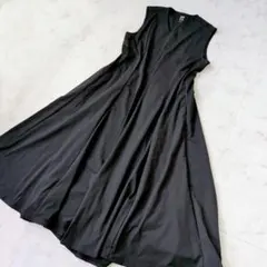 UNIQLO Theory ウルトラストレッチフレアロングワンピース XXL