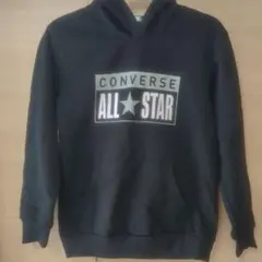 CONVERSE ALL STAR パーカー 160 黒