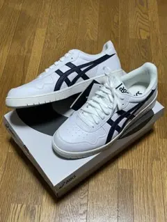【新品】アシックス スニーカー JAPAN S 28.0cm 白／紺