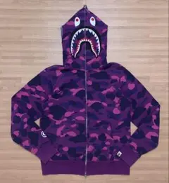 2025年最新】a bathing ape シャークパーカー 紫の人気アイテム