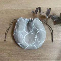 ミナペルホネン tambourin まんまる巾着