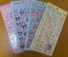 ボンボンドロップシール ミニ サンリオ4枚セット 【在庫処分】