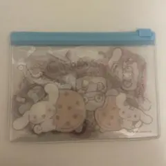 シナモロール フレークシール スライダーポーチ付き12柄48枚入り 正規品