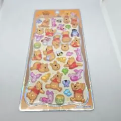 くまのプーさん プチドロップステッカー　カミオジャパン