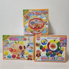 アンパンマン まるまるパズル やわらかパズル ドラム