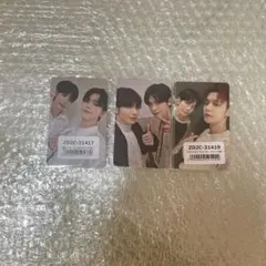 TXT誓いユニットトレカ(ニャンニャンズ)3枚セット　大阪　名古屋(愛知) 福岡