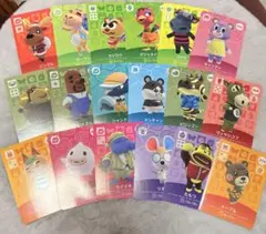 どうぶつの森 amiibo カード メープル 他 セット