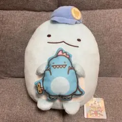 すみっコぐらし　おおきなころっとぬいぐるみ　トカゲ