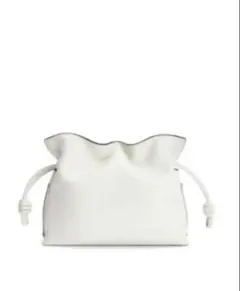 LOEWE フラメンコクラッチミニ　ホワイトのサムネイル