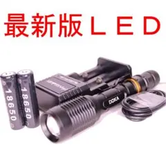 懐中電灯 ハンディライト led ライト 超強力 セットA58233のサムネイル