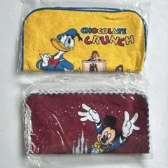 ディズニー タオルハンカチ 2枚 セット 新品未開封