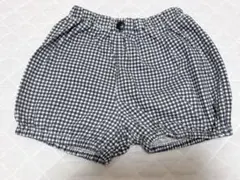 UNIQLO チェック柄　かぼちゃパンツ　90センチ