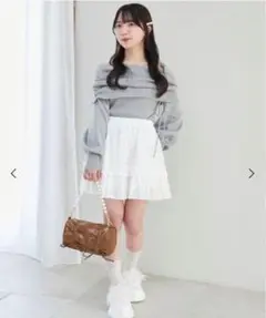 MAJESTIC LEGON ドロストオフショルニット