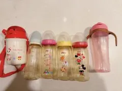 ピジョン・チュチュ 哺乳瓶 & ミキハウス ストローマグ セット（おまけ付き）