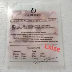 DR METHOD ノンジーショーツ　Lサイズ　パイルペタルピンク