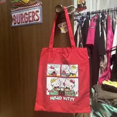 ハローキティ コミックデザイン トートバッグ