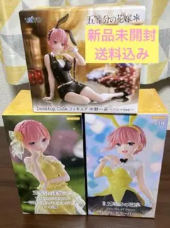 五等分の花嫁　中野一花　パステルドレス　バニー　DesktopCute3点セット