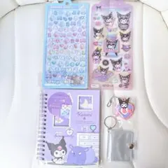 サンリオ　クロミ　ボンボンドロップシール　シール帳　ミニシール帳　キーホルダー