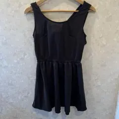 CHU XXX黒 ノースリーブ ワンピースのサムネイル