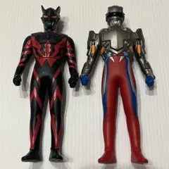ゼロダークネス　ウルトラマンゼロ　テクターギア　ソフビ　バンダイ　BANDAIのサムネイル