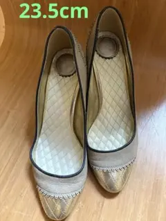 COCUE EM パンプス ベージュ 23.5cmのサムネイル
